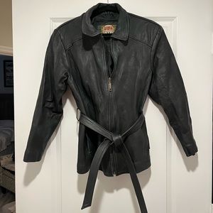 Italian leather jacket